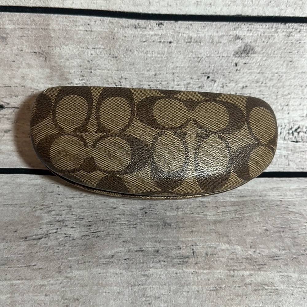Coach Monogram Hard Glass‎ Case
